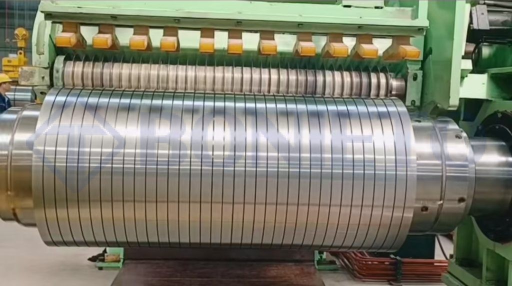 steel slitting line tension reel mandrel